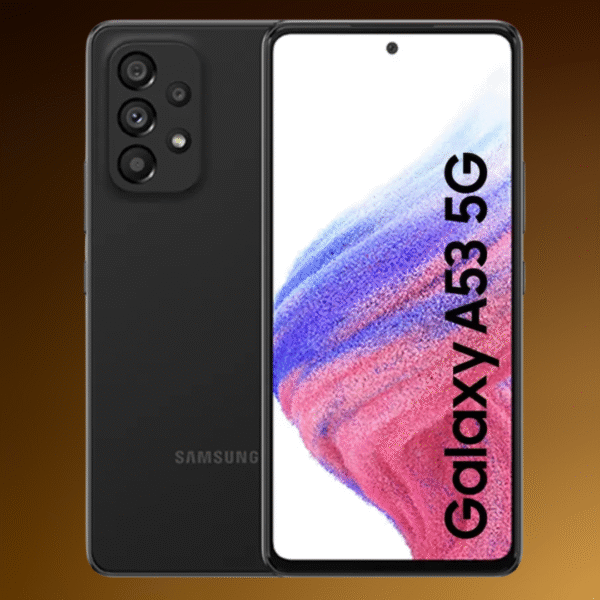 Samsung Galaxy A53 (Awesome Black, 128 GB,6 GB RAM) (Refurbished)