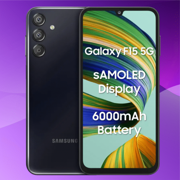 Samsung Galaxy F15 5G (Ash Black, 128 GB,4 GB RAM) (Refurbished)