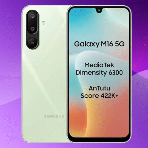 Samsung Galaxy M16 5G (Mint Green, 128 GB,4 GB RAM) (Refurbished)