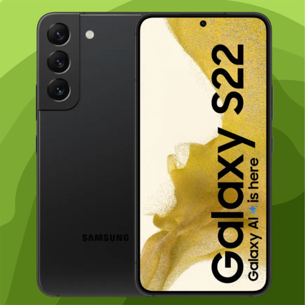 Samsung Galaxy S22 5G (Phantom Black, 128 GB,8 GB RAM) (Refurbished)
