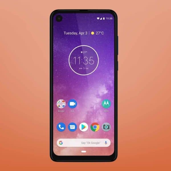 MOTOROLA One Vision (Sapphire Gradient, 128 GB)  (4 GB RAM) (Refurbished)