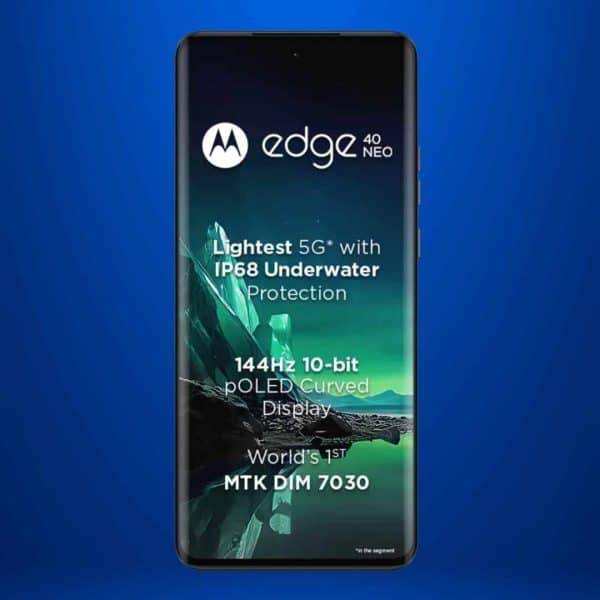 Motorola Edge 40 Neo (Black Beauty 128 GB, 8 GB RAM) (Refurbished)