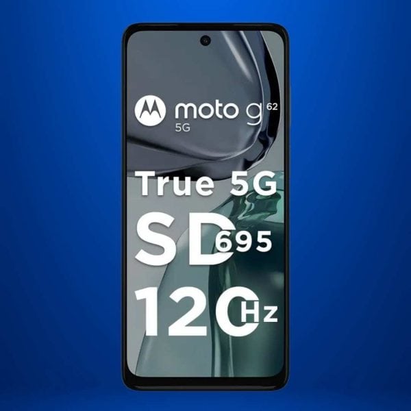 Motorola G62 5G (Midnight Gray  128 GB, 6 GB RAM) (Refurbished)