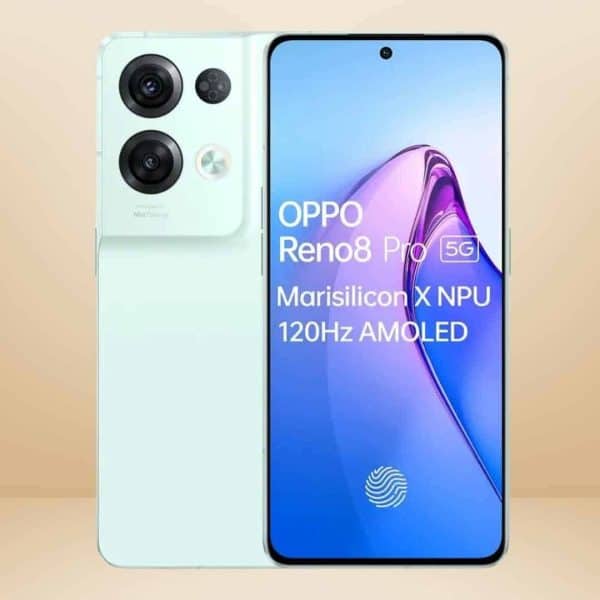 OPPO Reno8 Pro 5G (Glazed Green, 256 GB, 12 GB RAM) (Refurbished)