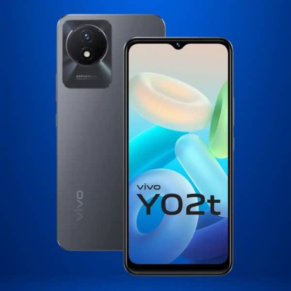 Vivo Y02t (Cosmic Grey, 64 GB, 4 GB RAM) (Refurbished)