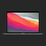 Apple 2020 Macbook Air Apple M1 - (8 GB/256 GB SSD/Mac OS Big Sur) (13.3 inch, Space Grey, 1.29 kg) (Refurbished)