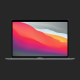 Apple 2020 Macbook Air Apple M1 - (8 GB/256 GB SSD/Mac OS Big Sur) (13.3 inch, Space Grey, 1.29 kg) (Refurbished)