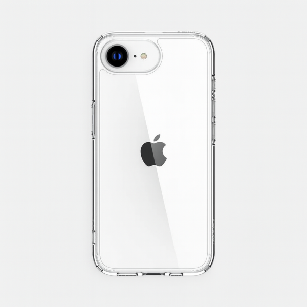 Apple iPhone 16e Transparent Back Cover – Slim, Clear, Non-Yellowing TPU Case