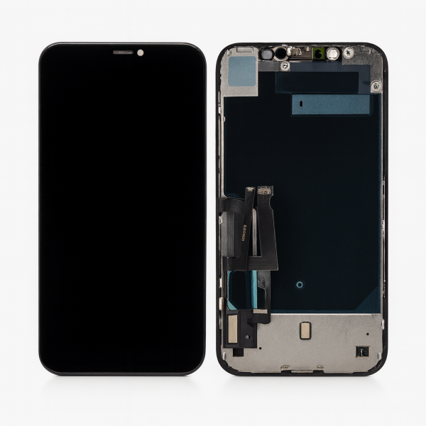 LCD with Touch Screen for Apple iPhone XR (display glass combo folder)