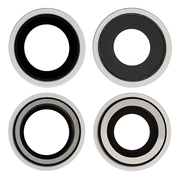 Camera Lens Glass with Frame for Apple iPhone 12