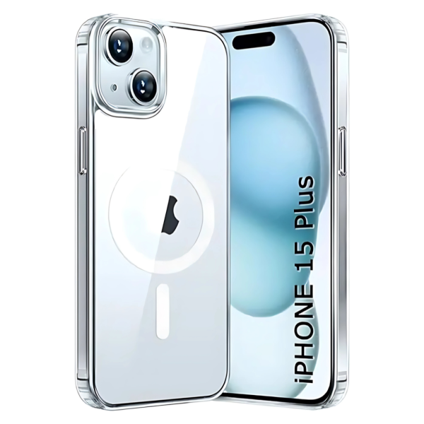 Apple Iphone 15 Plus Transparent Back Cover (Case)