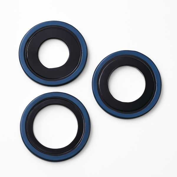 Camera Lens Glass with Frame for Apple iPhone 15 Pro