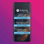 MOTOROLA Edge 60 5G (PANTONE Gibraltar Sea 256 GB, 12 GB RAM) (Refurbished)