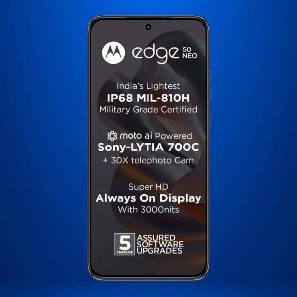 MOTOROLA Edge 50 (Koala Grey, 256 GB, 8 GB RAM) (Refurbished)