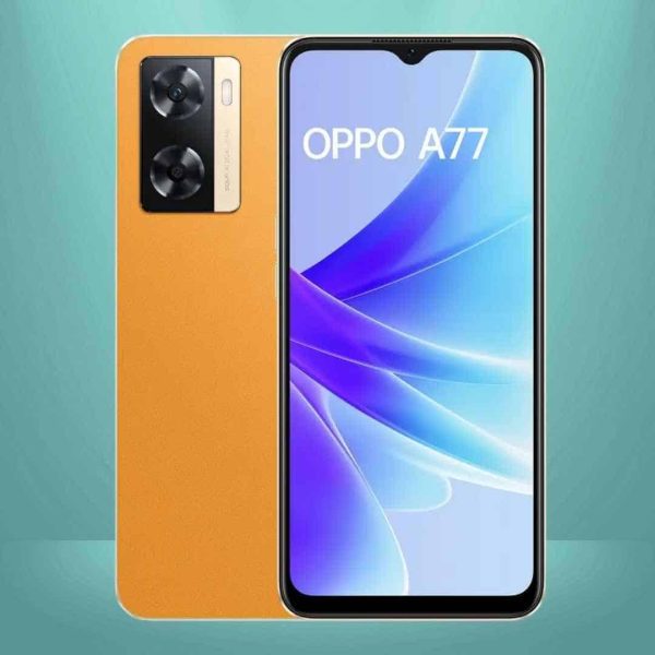 OPPO A77 (Sunset Orange, 128 GB, 4 GB RAM) (Refurbished)