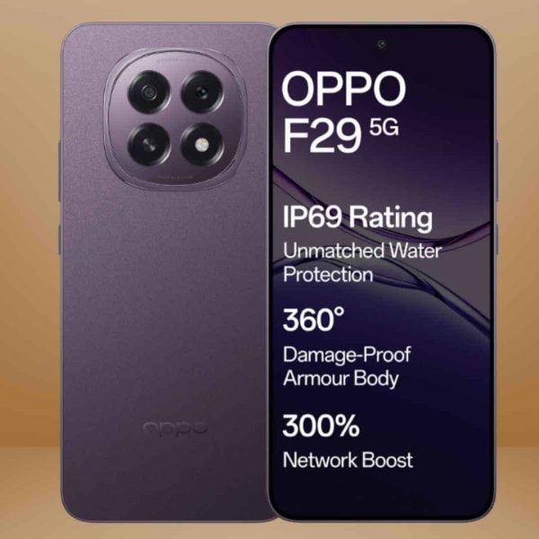 OPPO F29 5G (Solid Purple, 128 GB)  (8 GB RAM) (Refurbished)