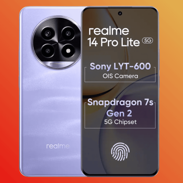 Realme 14 Pro Lite 5G (Glass Purple, 128 GB,8 GB RAM) (Refurbished)