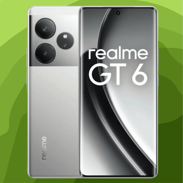 Realme GT 6 (Fluid Silver, 256 GB, 8 GB RAM) (Refurbished)