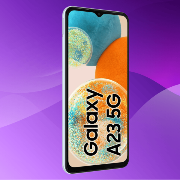 Samsung Galaxy A23 5G (Light Blue, 128 GB,6 GB RAM) (Refurbished)