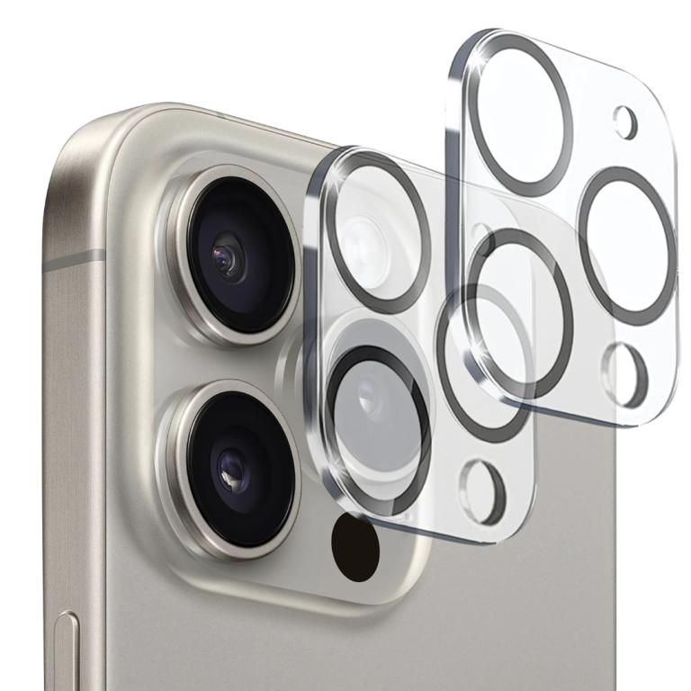 Camera Lens Protector for iPhone 15 Pro Max – HD Clear, Scratch Resistant, Durable