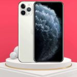 Apple iPhone 11 Pro Max (Silver,64GB) (Refurbished)