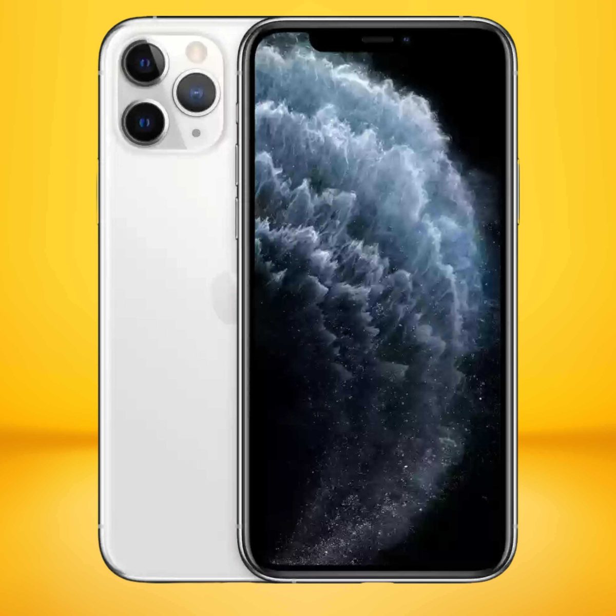 Apple Iphone 11 Pro (Silver 64GB) (Refurbished) - Image 1
