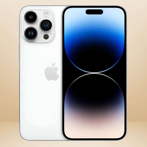 Apple iPhone 14 Pro (Silver,128 GB) (Refurbished)
