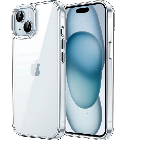 Apple iPhone 15 Transparent Back Cover