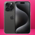 Apple IPhone 15 Pro (Black Titanium,128 GB)(Refurbished)