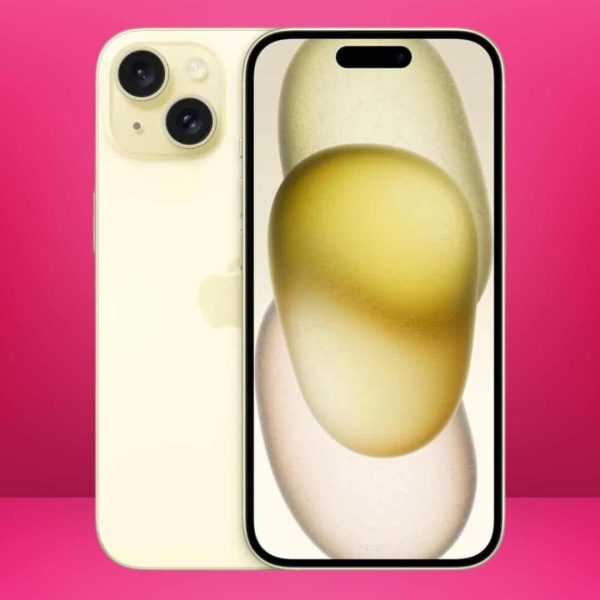 Apple iPhone 15 Plus (Yellow, 128 GB)(Refurbished)
