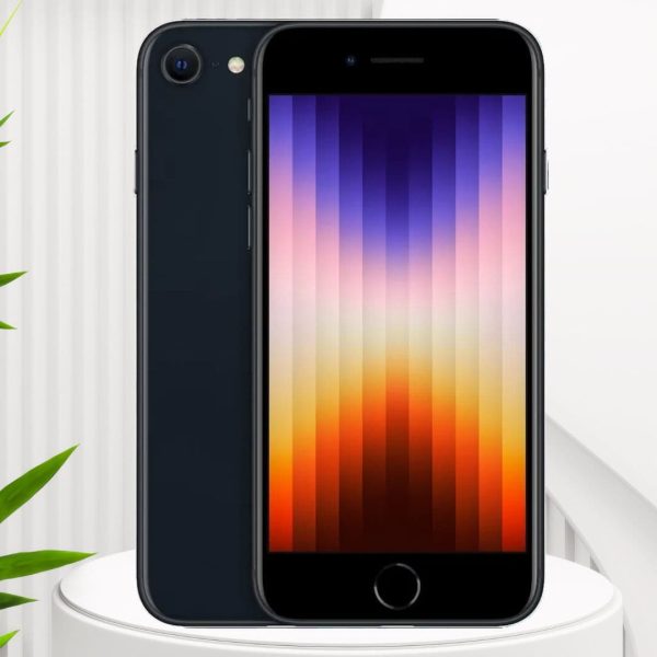 Apple iPhone SE 3rd Gen (Midnight,64 GB)(Refurbished)