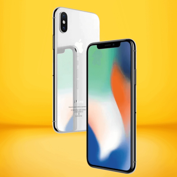 Apple iPhone X (Silver,64 GB)(Refurbished)