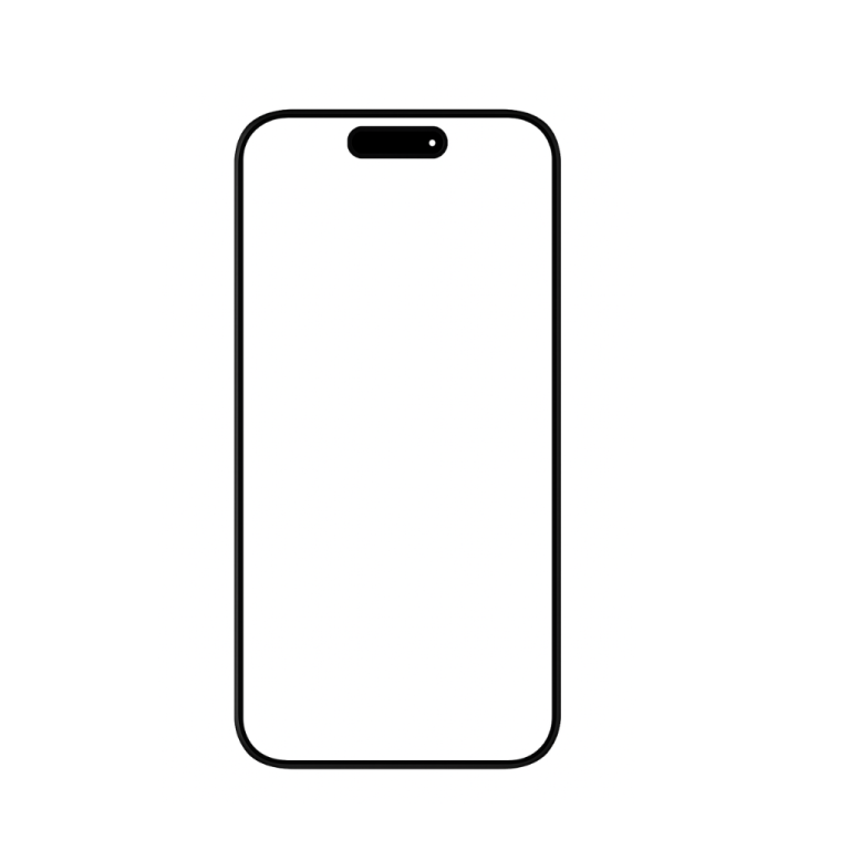 Touch Screen Digitizer for Apple iPhone 16 Pro - Silver