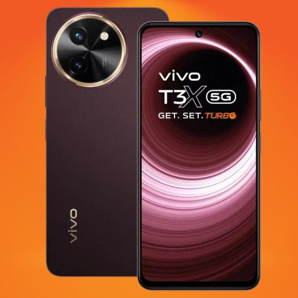 Vivo T3x 5G (Crimson Bliss,128 GB,4 GB RAM) (Refurbished)