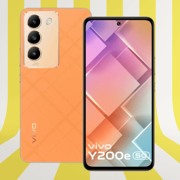Vivo Y200e 5G (Saffron Delight,128 GB,6 GB RAM) (Refurbished)