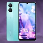 Vivo Y28 5G (Glitter Aqua,128 GB,4 GB RAM) (Refurbished)
