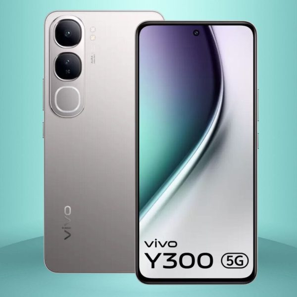 Vivo Y300 5G (Titanium Silver,128GB,8GB RAM) (Refurbished)
